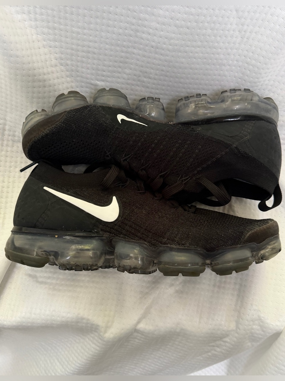Nike Air VaporMax Flyknit 1 "Black White" (Style Code: 849558-011)